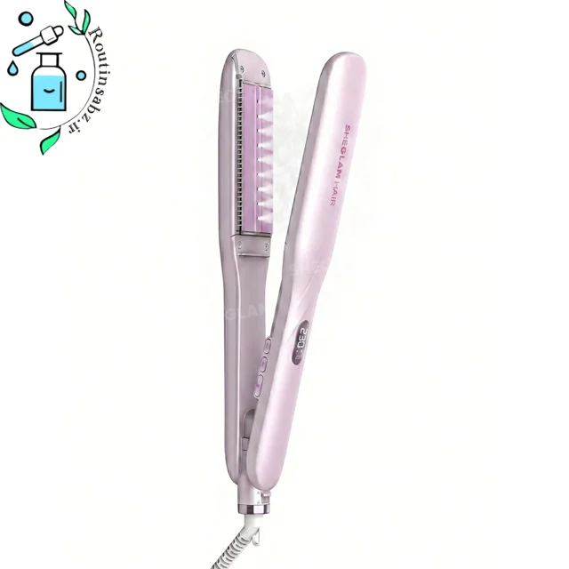 اتو مو بخار SHEGLAM Hydra Shot Steam Iron Pro | شیگلم ، اتو و فرکننده مو برای موهای صاف و ابریشمی