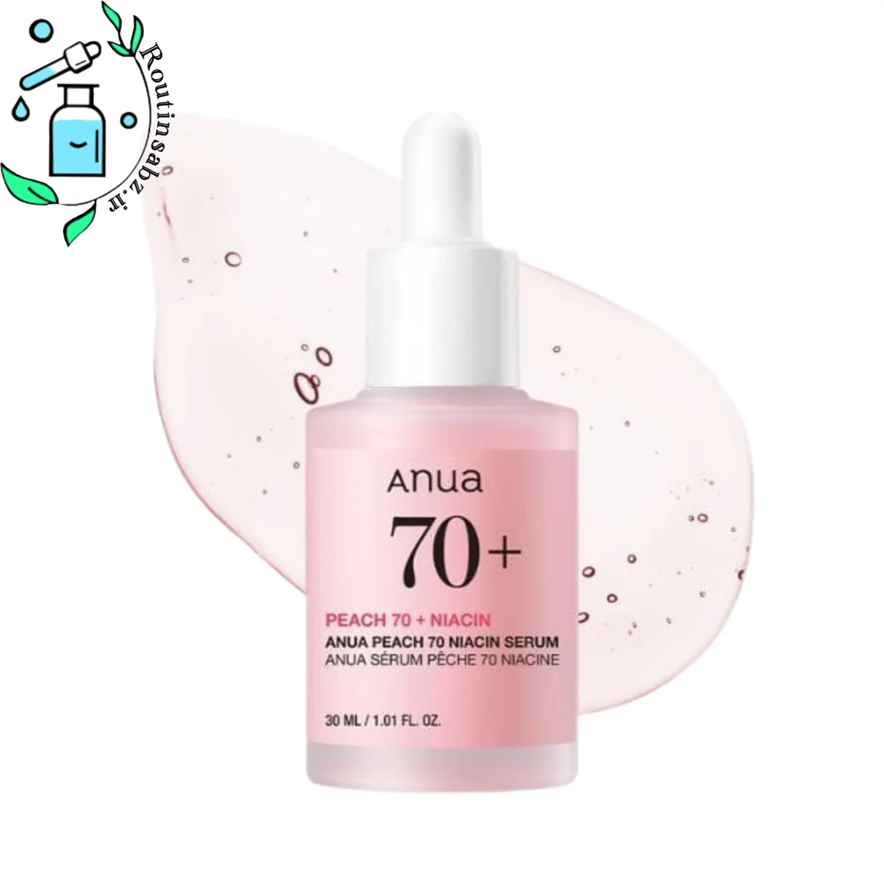 سرم نیاسین و هلو 70% آنوا