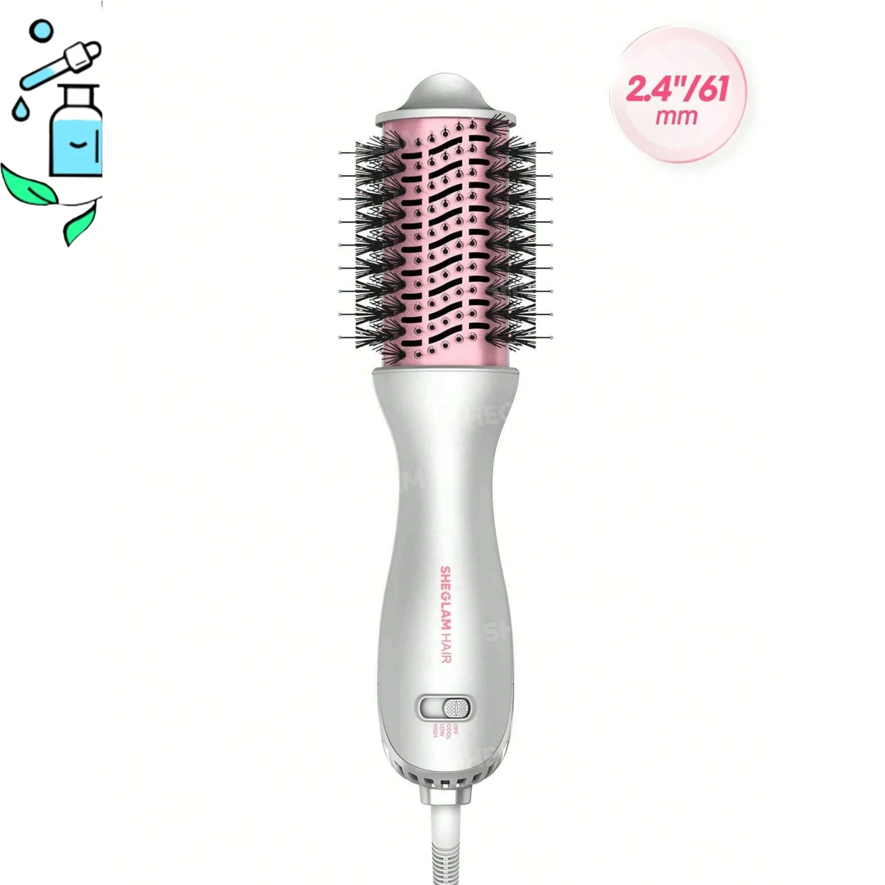 بررسی برس سشوار شیگلم Cool Shield Blowout Brush Pro | حالتدهی سریع با محافظت از مو