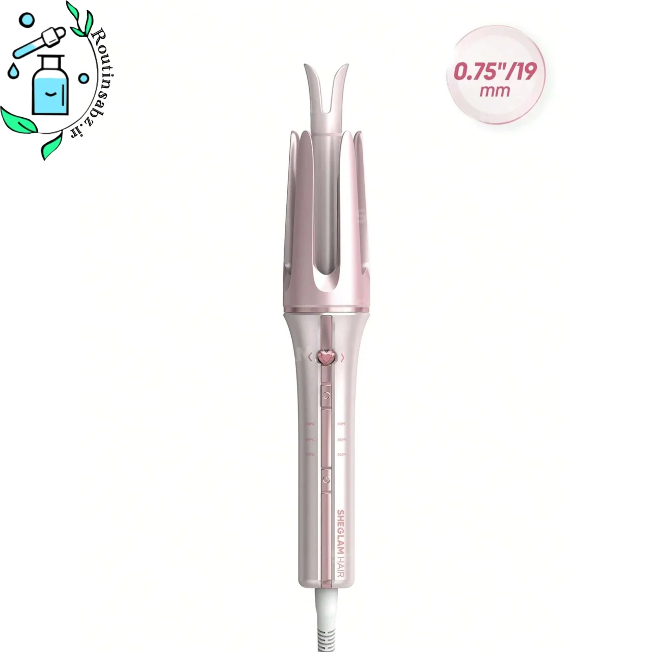 بابلیس خودکار شیگلم Cupid’s Charm 19mm | فر کننده اتوماتیک مو
