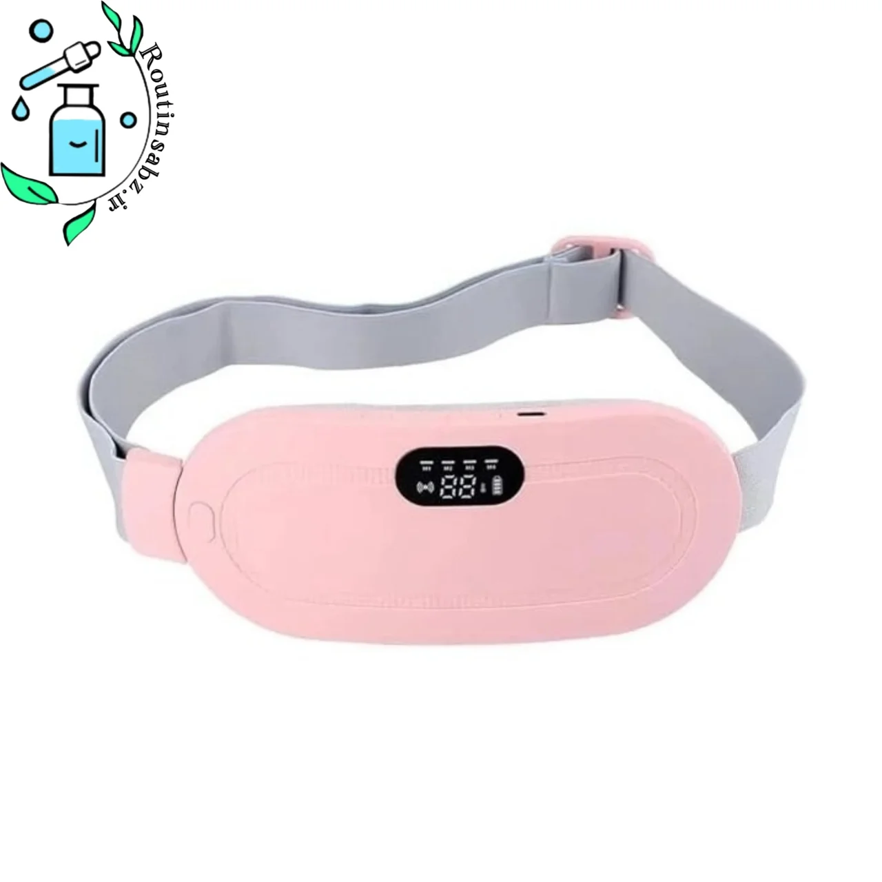 کمربند ماساژور و حرارتی تسکین درد قاعدگی مدل heating pad period