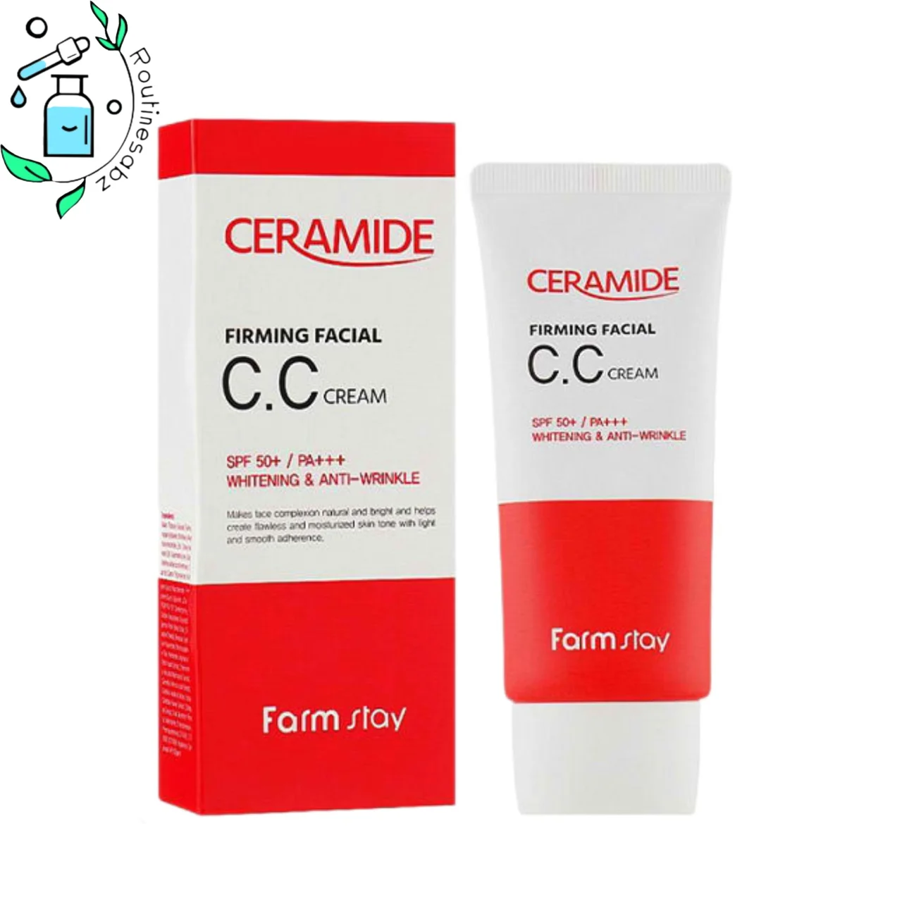 سی سی کرم سرامید فارم استی Farm Stay  Ceramide Firming Facial CC Cream