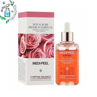سرم آمپولی جوانساز و روشن کننده رویال رز مدی پیل Medi-Peel Royal Rose Premium Ampoule
