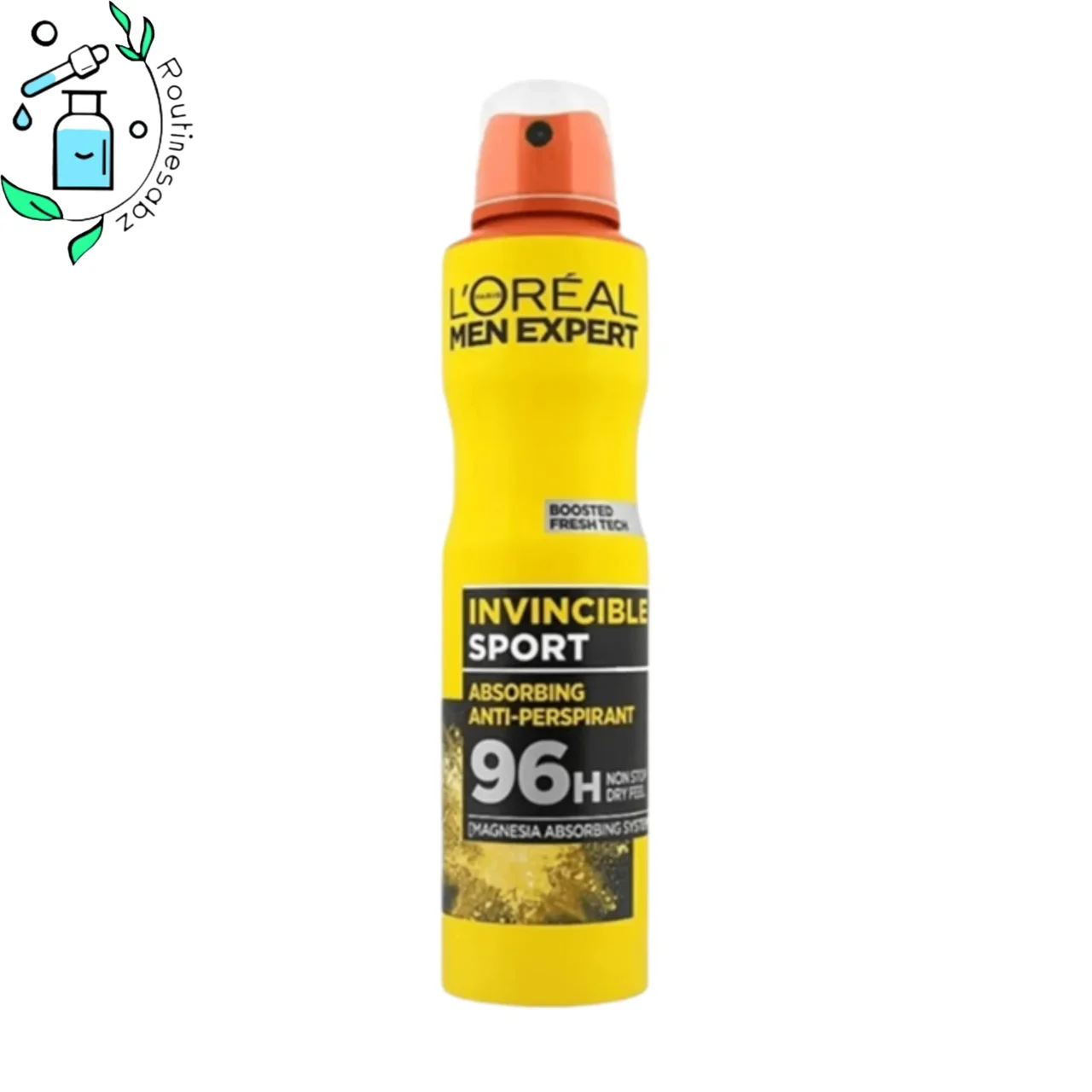 اسپری ضد تعریق مردانه 96 ساعته لورال مدل Invincible Sport