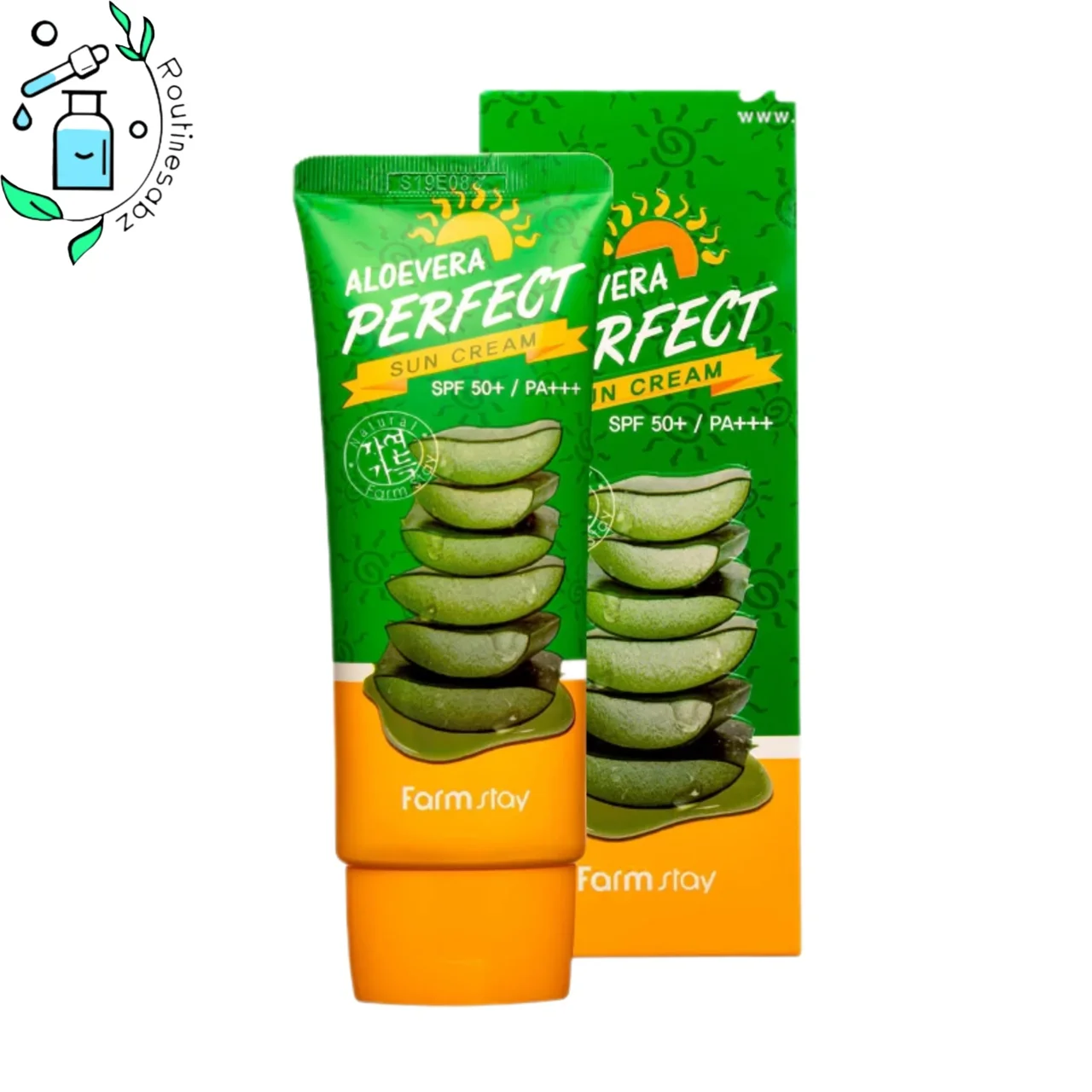 ضد آفتاب آلوئه ورا فارم استی Farm Stay Aloe Vera Perfect Sun Cream
