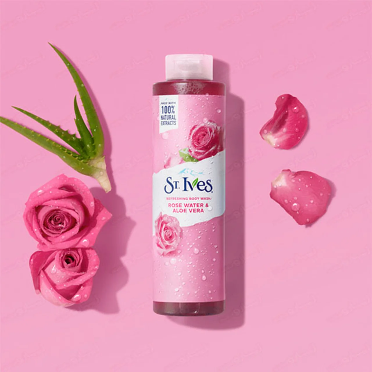 شامپو بدن سنت ایوز ST.IVES ROSE WATER & ALOE VERA