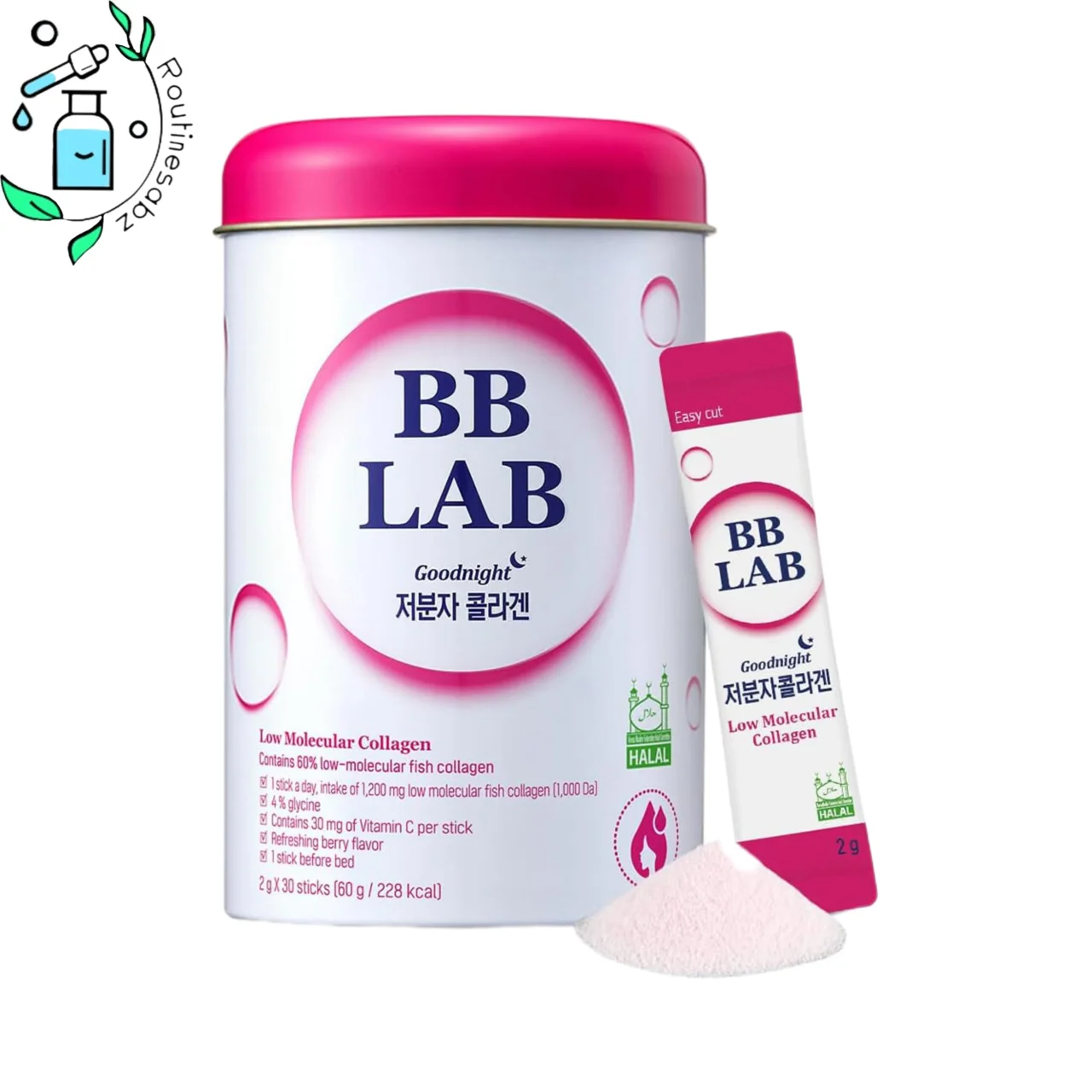 پودر کلاژن ریز مولکولی گود نایت بی بی لب BB LAB Goodnight Low Molecular Collagen