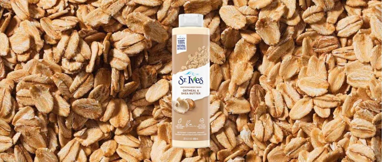 شامپو بدن سنت ایوز شی باتر St. Ives Oatmeal & Shea Butter