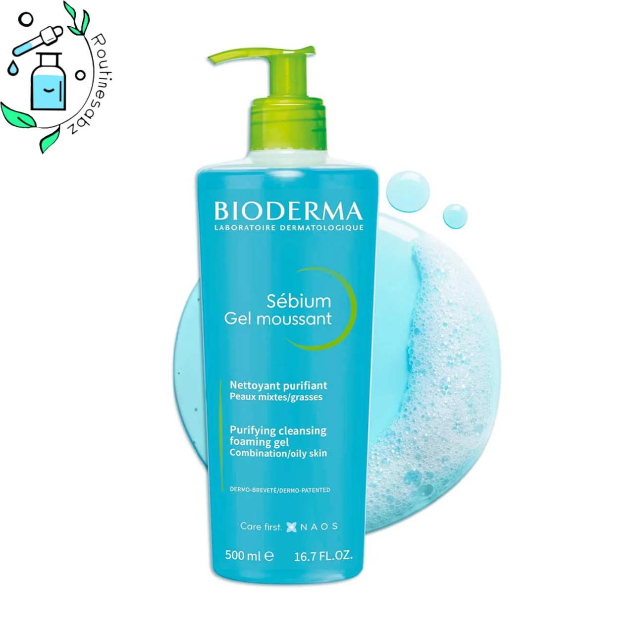 ژل شستشوی بایودرما سبیوم | Bioderma Sebium Purifying Cleansing Gel مناسب پوست چرب و مستعد جوش