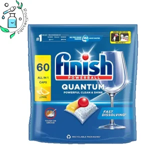 قرص ماشین ظرفشویی فینیش کوانتوم پاوربال 60 عددى finish POWERBALL QUANTUM