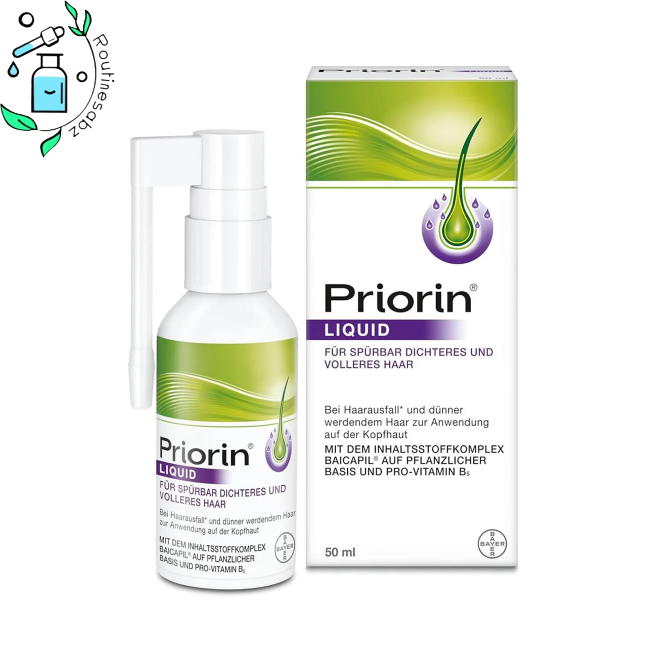 اسپری ضد ریزش و تقویت کننده مو پریورین Priorin Liquid Pump Solution 50ml