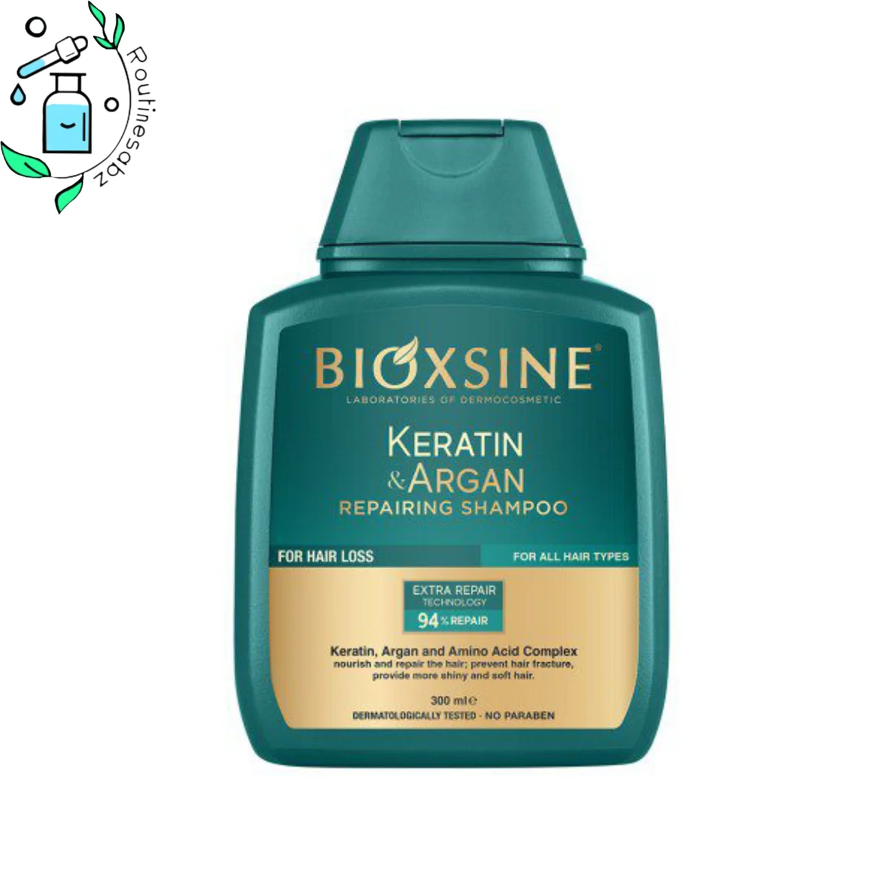 شامپو ضدریزش بيوكسين حاوی آرگان و کراتین KERATIN &ARGAN REPAIRING SHAMPOO
