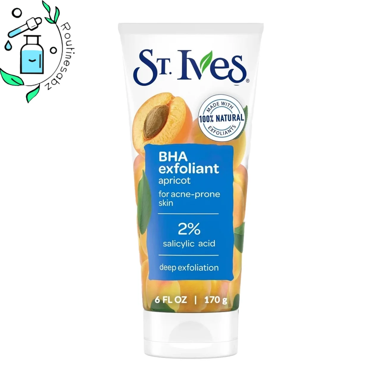 اسكراب زردآلو ضدلك و ضدجوش سنت ایوز مدل BHA exfoliant apricot