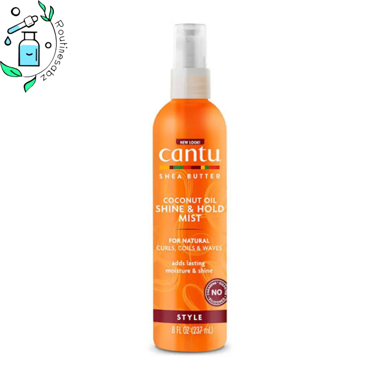 اسپری فیکس کننده و نگهدارنده موی فر کنتو Cantu Coconut Oil Shine & Hold Mist with Shea Butter