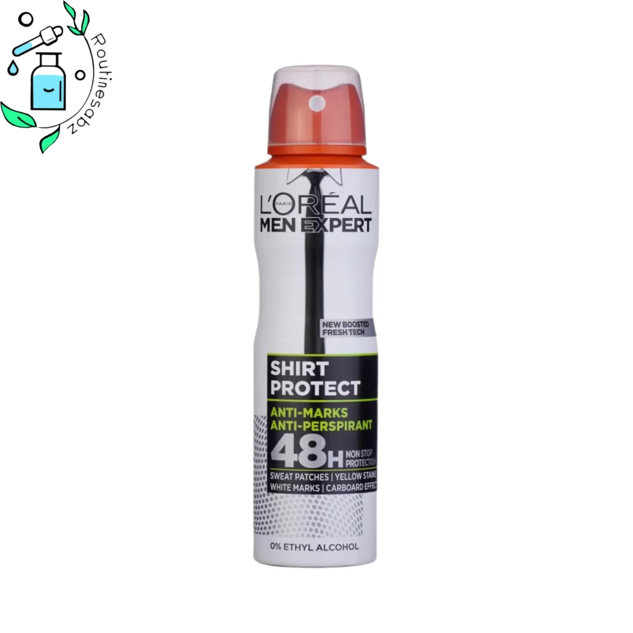 اسپری سفید مردانه 48 ساعته لورال مدل Shirt Protect