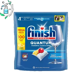 قرص ماشین ظرفشویی فینیش کوانتوم پاوربال 100 عددى finish POWERBALL QUANTUM