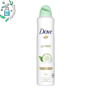 اسپری ضد تعریق زنانه خیار و چای سبز داو Dove Go Fresh Cucmber & Green Tea Body Spray 48h